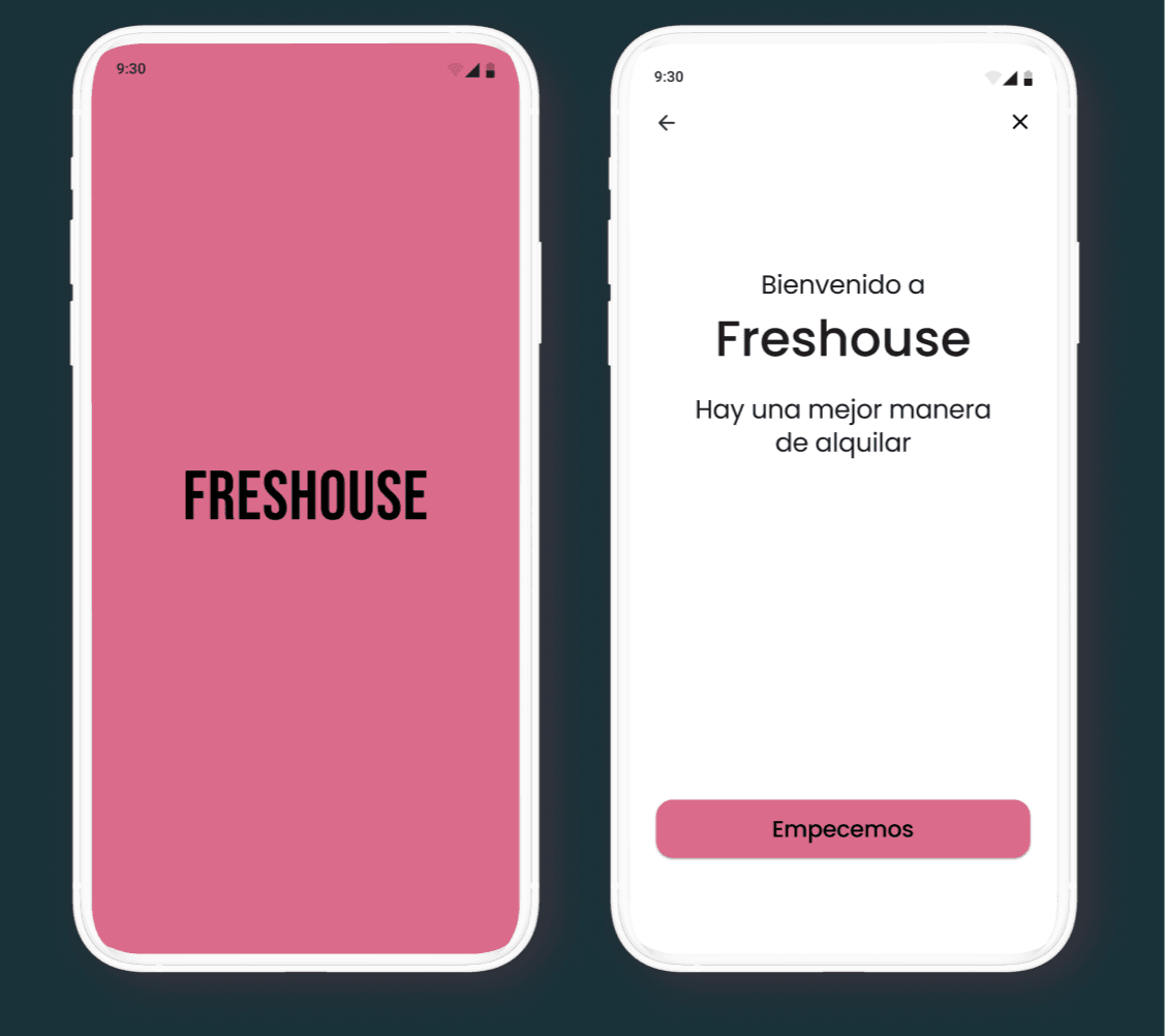 Two freshouse's screen