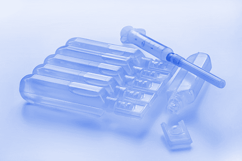 aerial view of vehicles in parking area