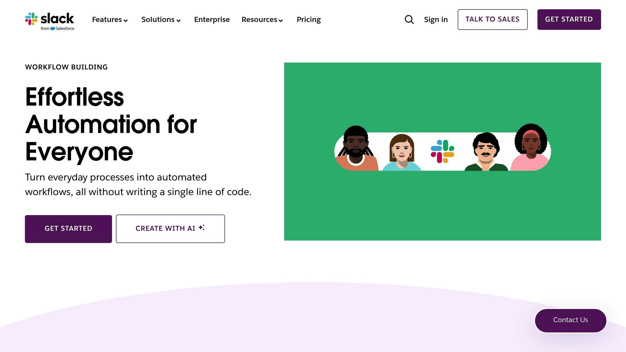 Slack Workflow Builder