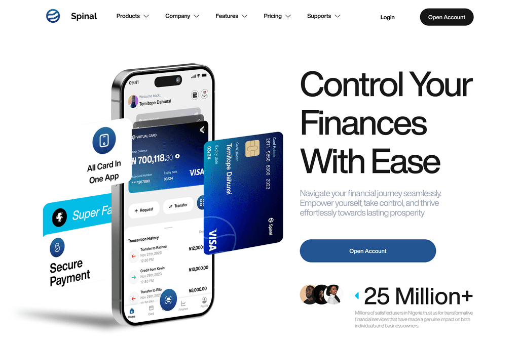 LensRef Hero section