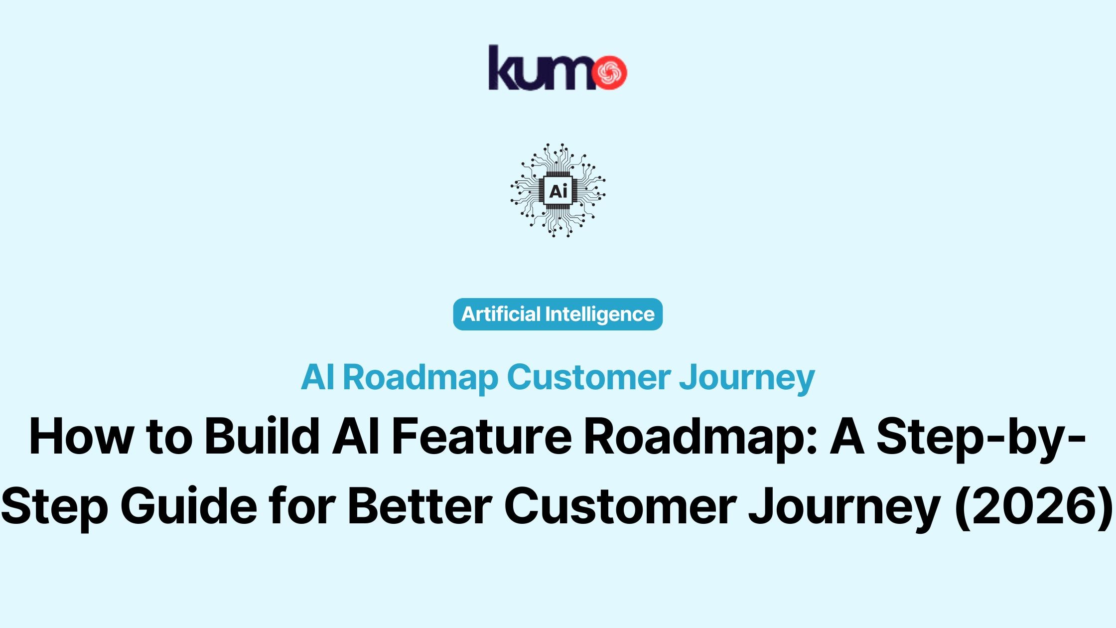 ai roadmap customer journey
