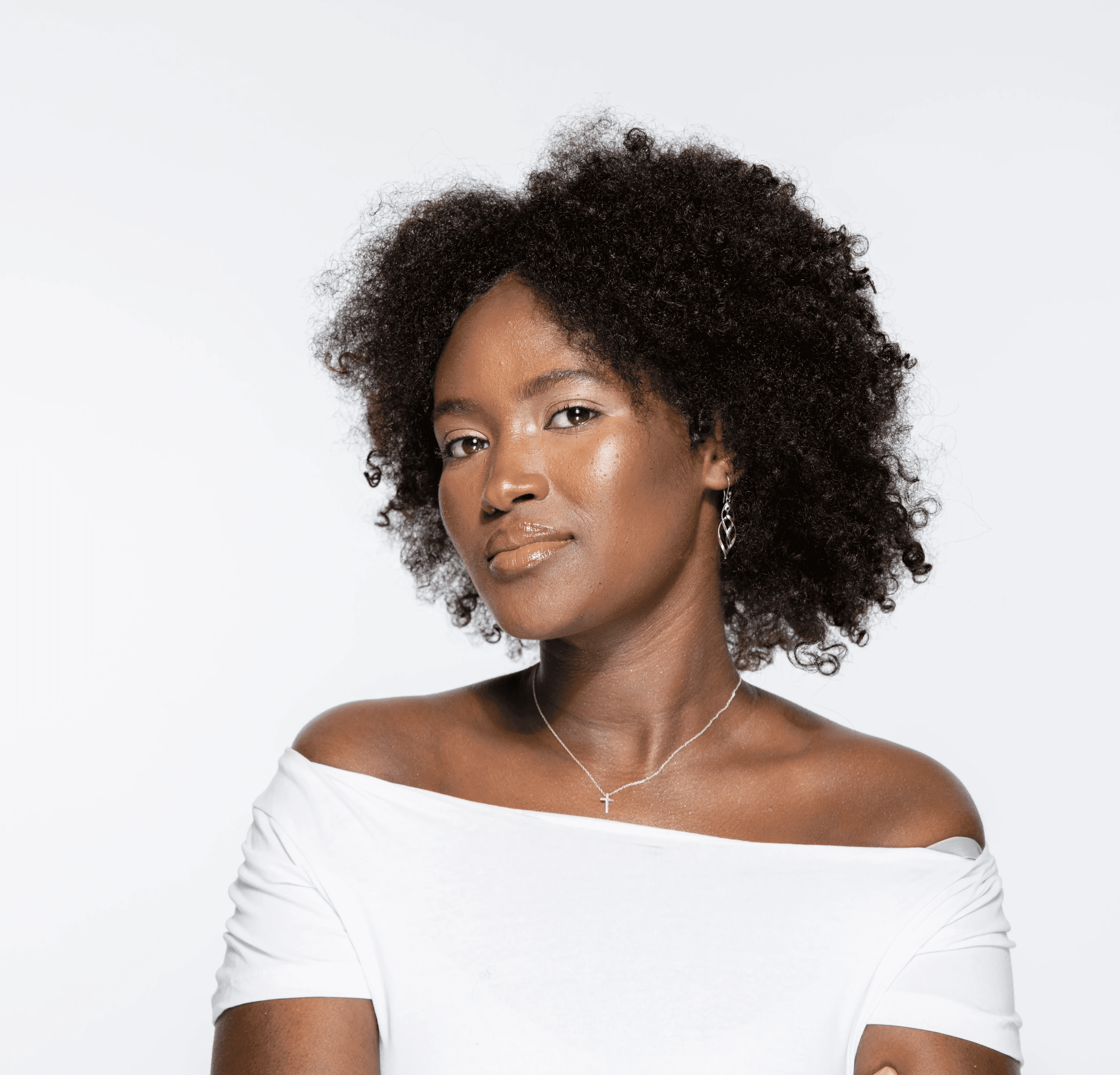 a woman in a blue dress posing for a picture