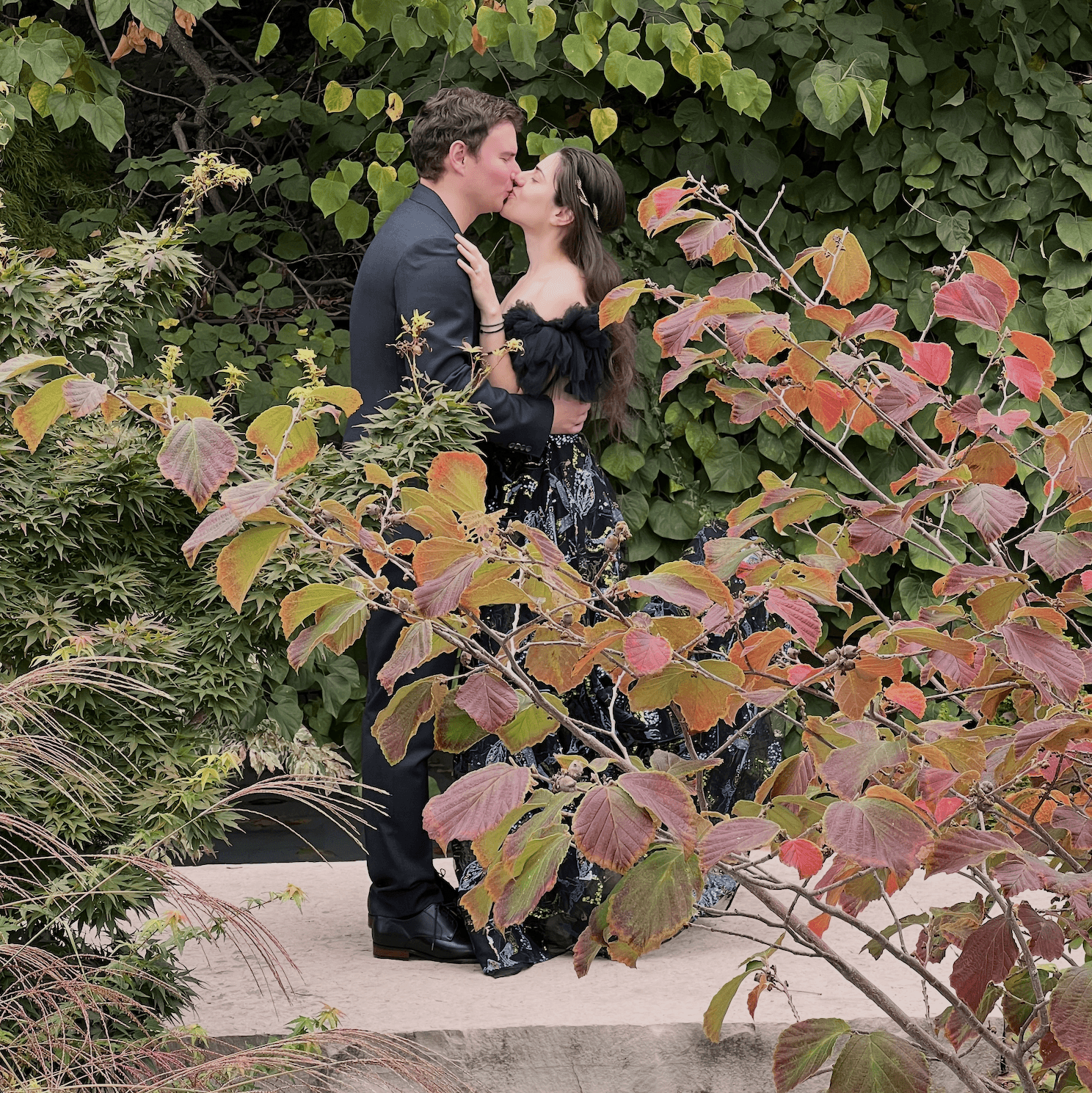 Zoë and Francis’ engagement party in October 2024