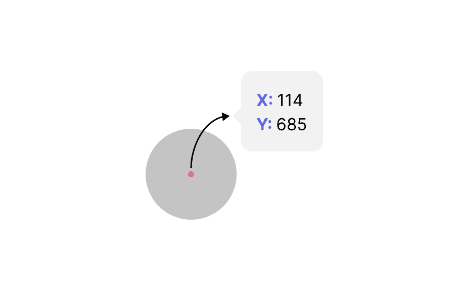 (144,685) is actually just pointing to a single pixel at the center of the button.