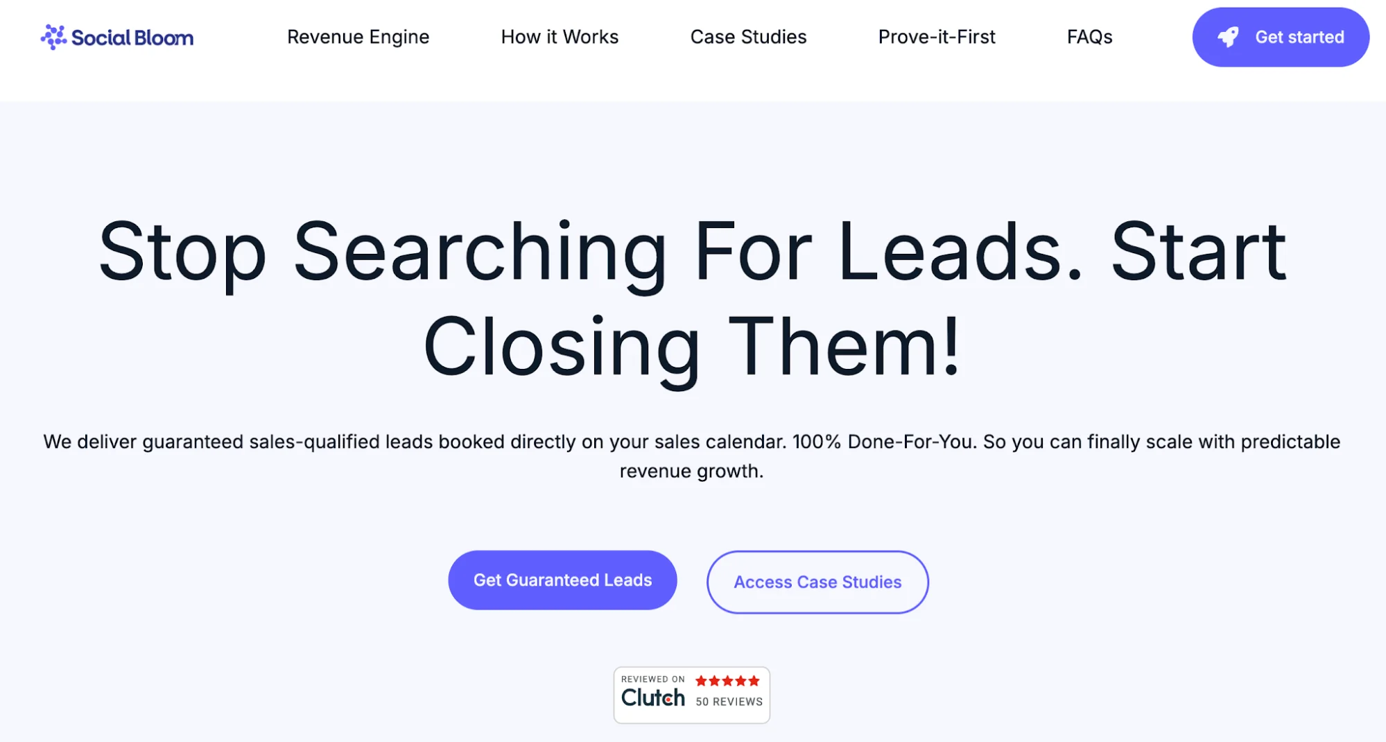 SocialBloom.io: Growth Engine X alternative for personalized lead generation