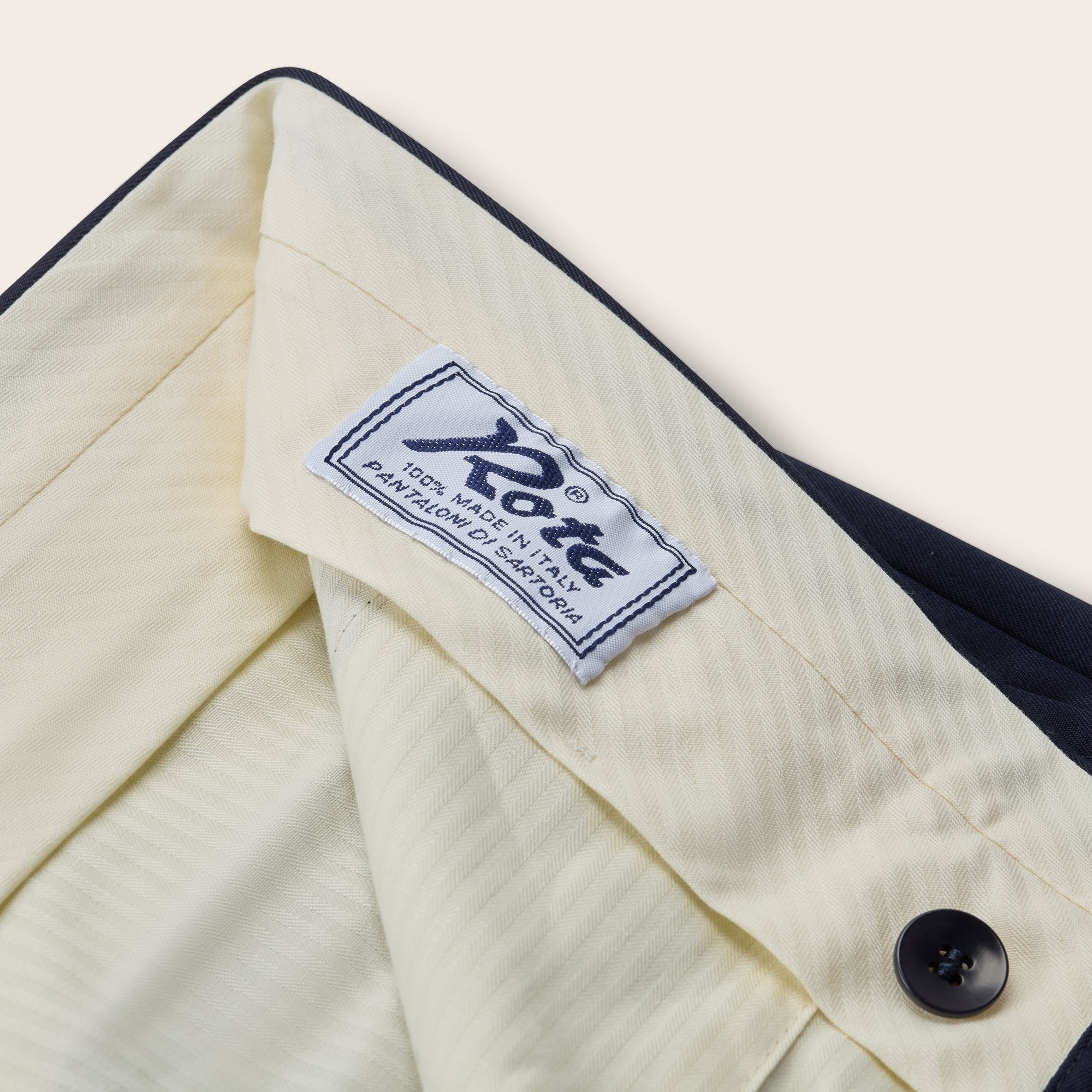 Rota Cotton and Twill Trousers - Mandelli UK