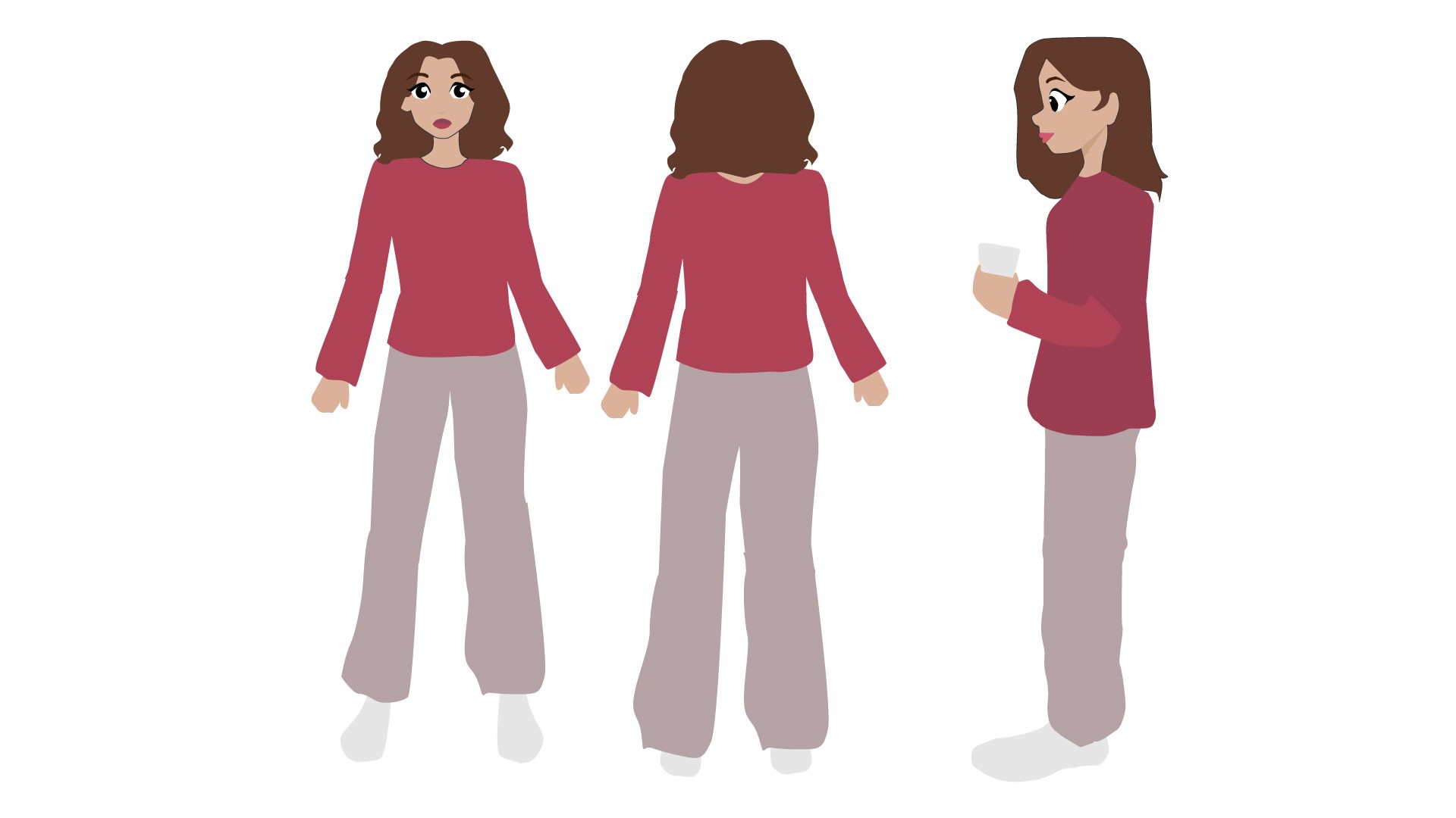 Character turnaround profiles