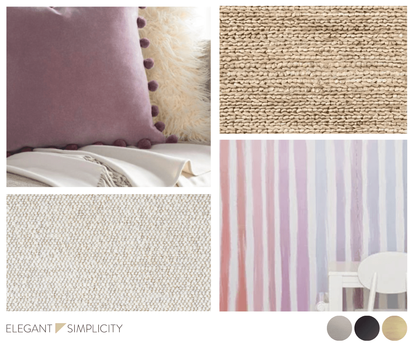 We’re so excited to share details from The Medina House: Girls Bedroom 3  –– one of our favorite interior design + professional organizing projects in Medina, WA.