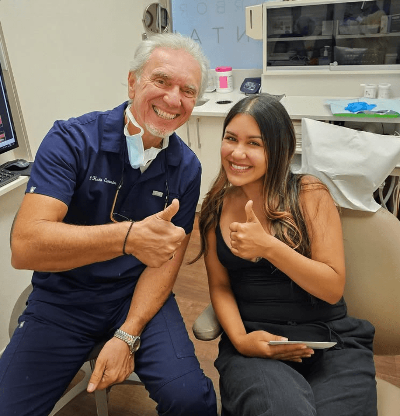 Happy Patient at ScarboroSmiles Dental Clinic in Scarborough, ON | Best dentist in Scarborough.