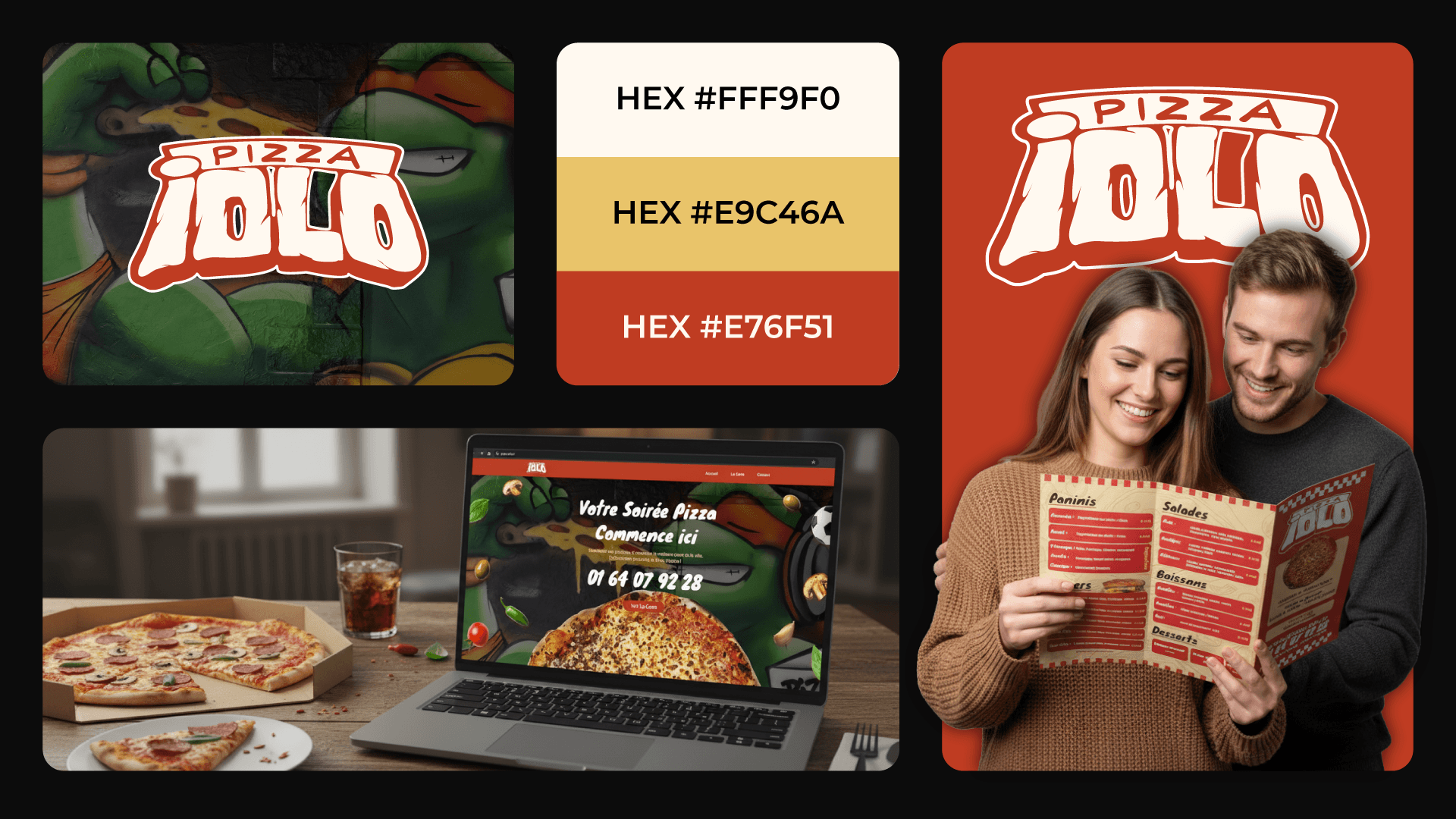 Branding PIZZA-IOLO