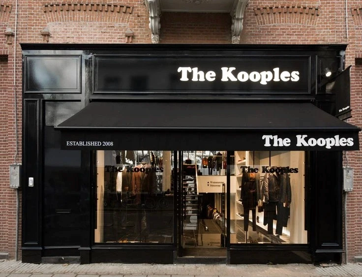 Devanture boutique The Kooples