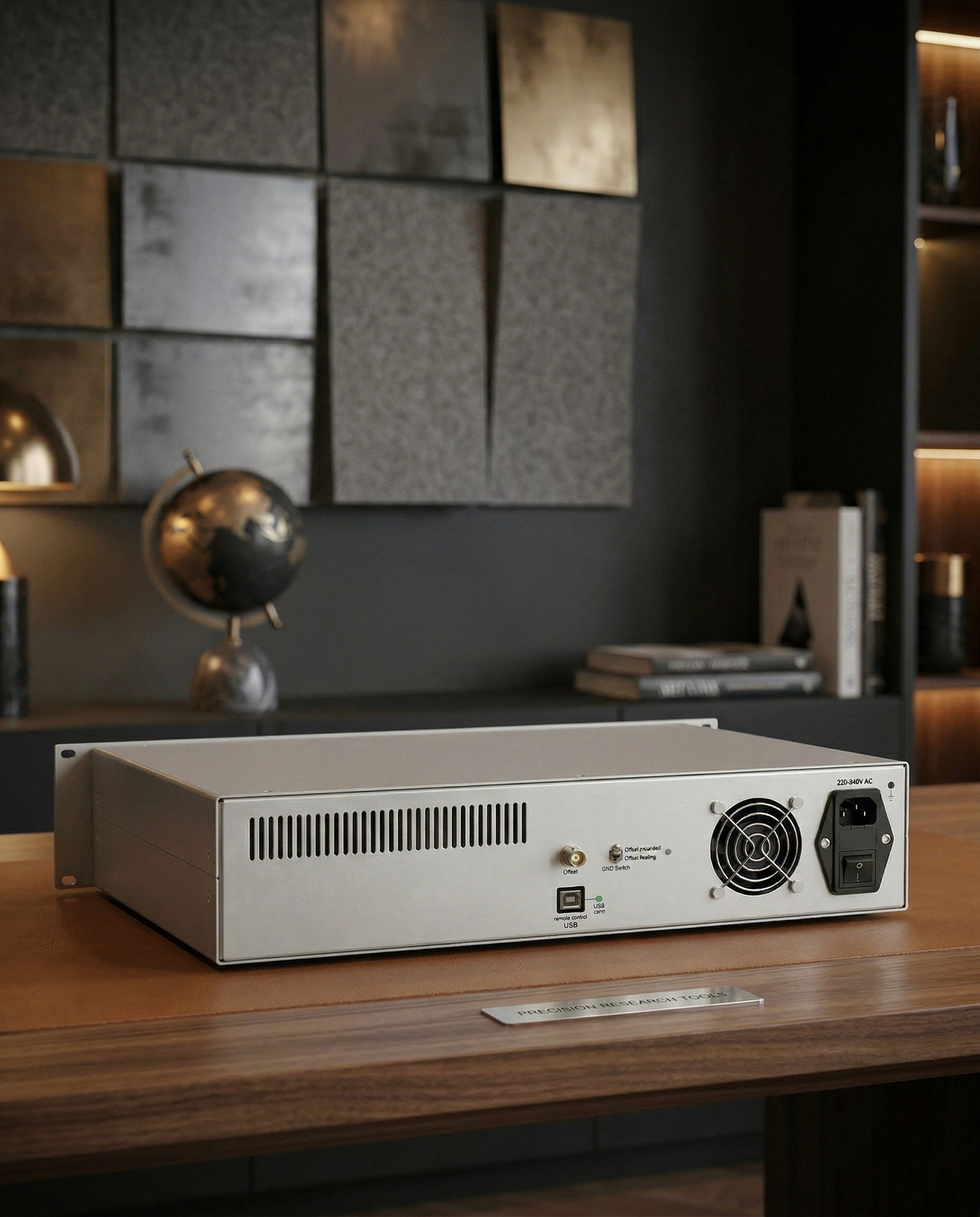 Back Precision DC Voltage Source