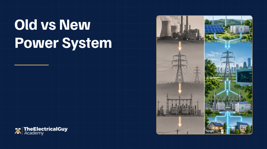 Difference between old vs new power system