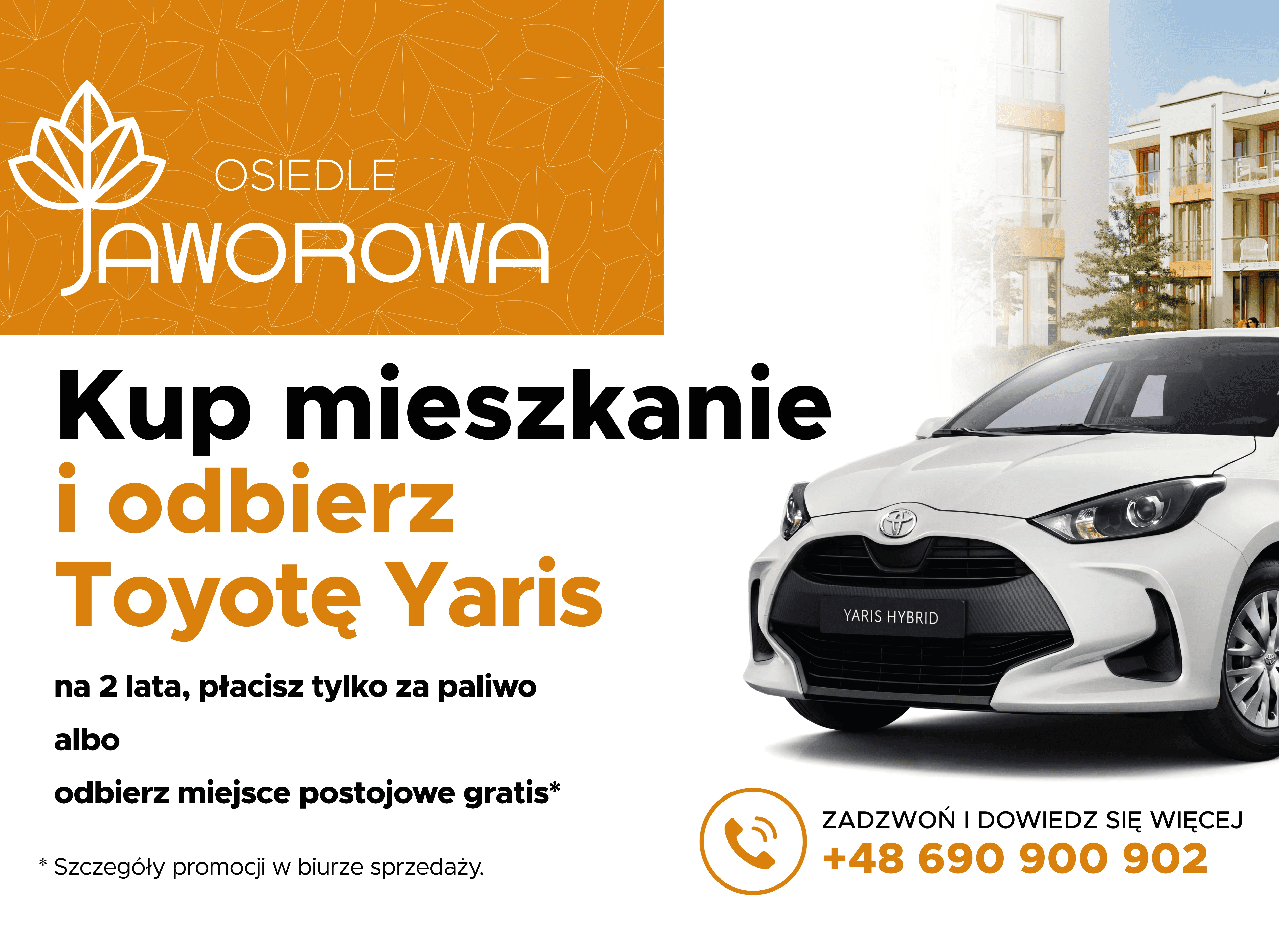 Widok z lotu ptaka na zabudowę Osiedla Jaworowa w Krośnie