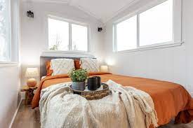 Master bedroom layout - Mint Tiny House Company CG4 Everest