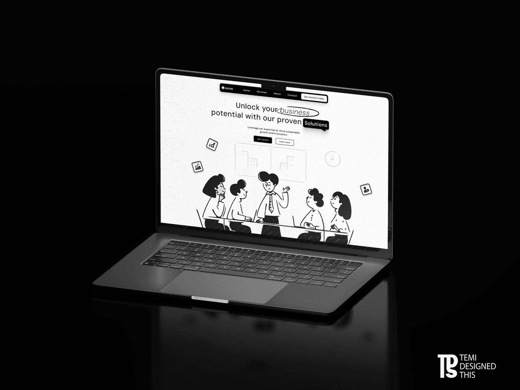 Solomaze Hero section