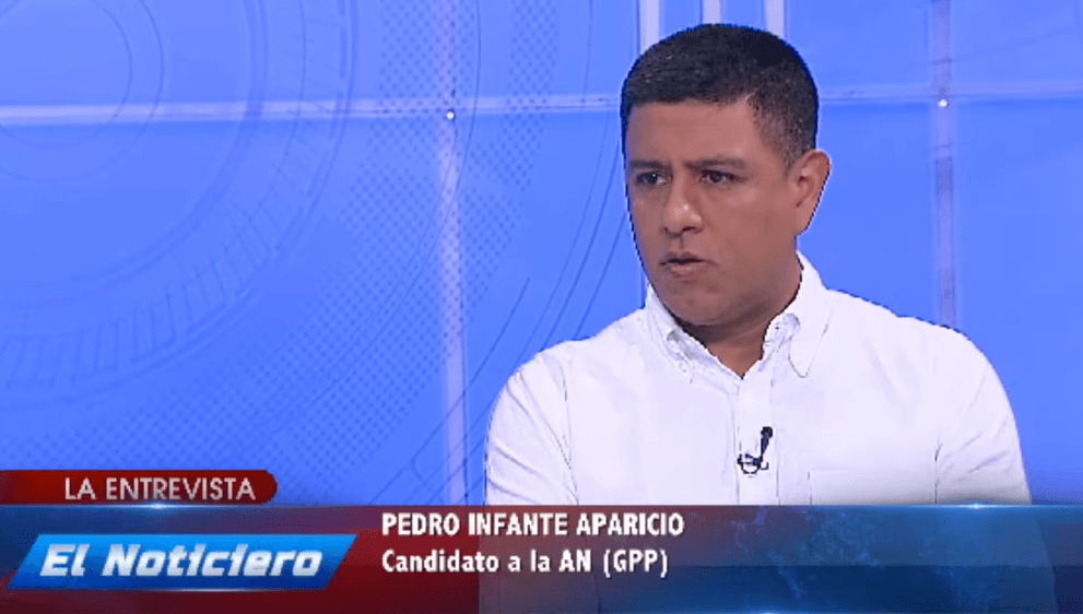 Diputado Pedro Infante Entrevista El Noticiero