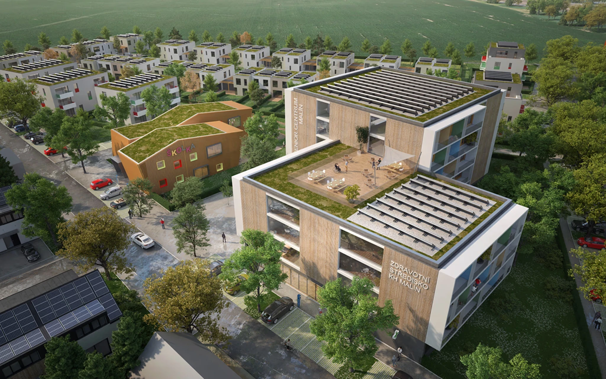 Moderní Malín 3