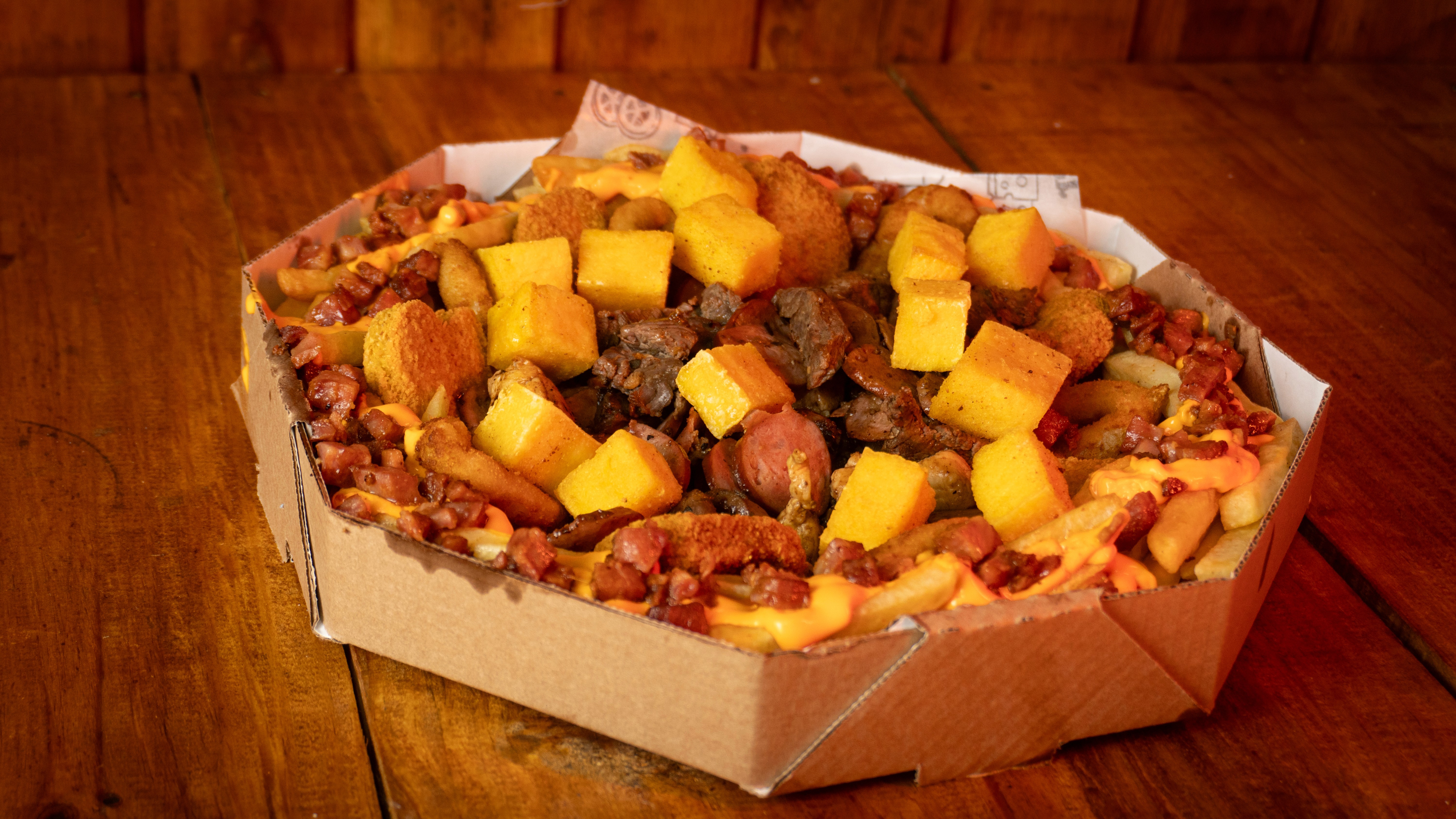 Close-up of joshua tree branches against a clear sky.