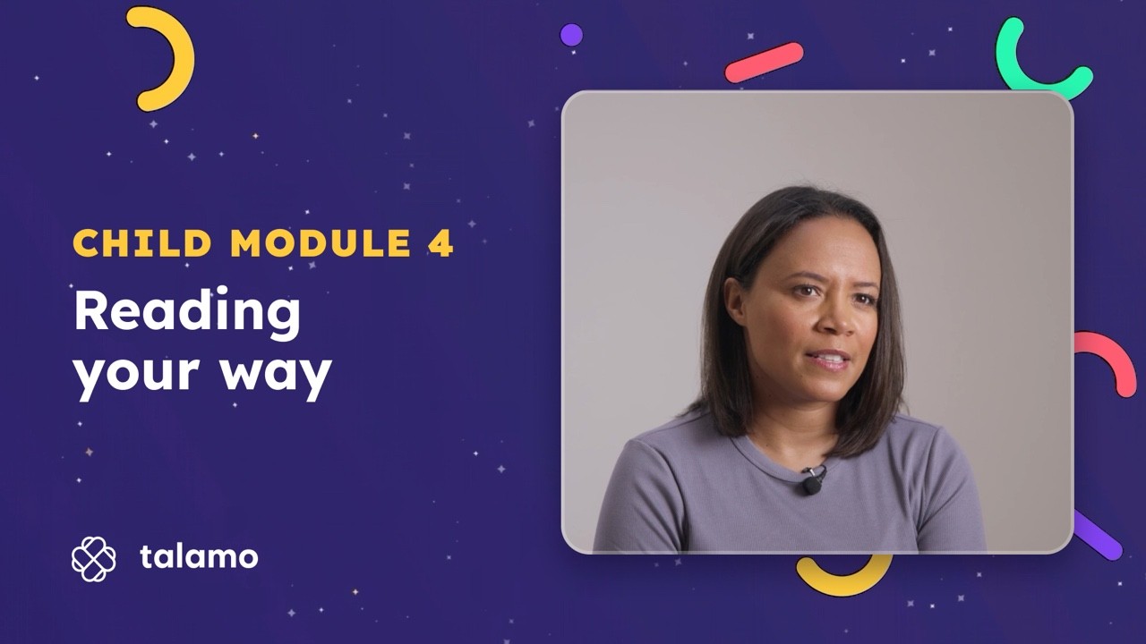 Thumbnail: Leah Boleto presenting the children’s course, Reading your way