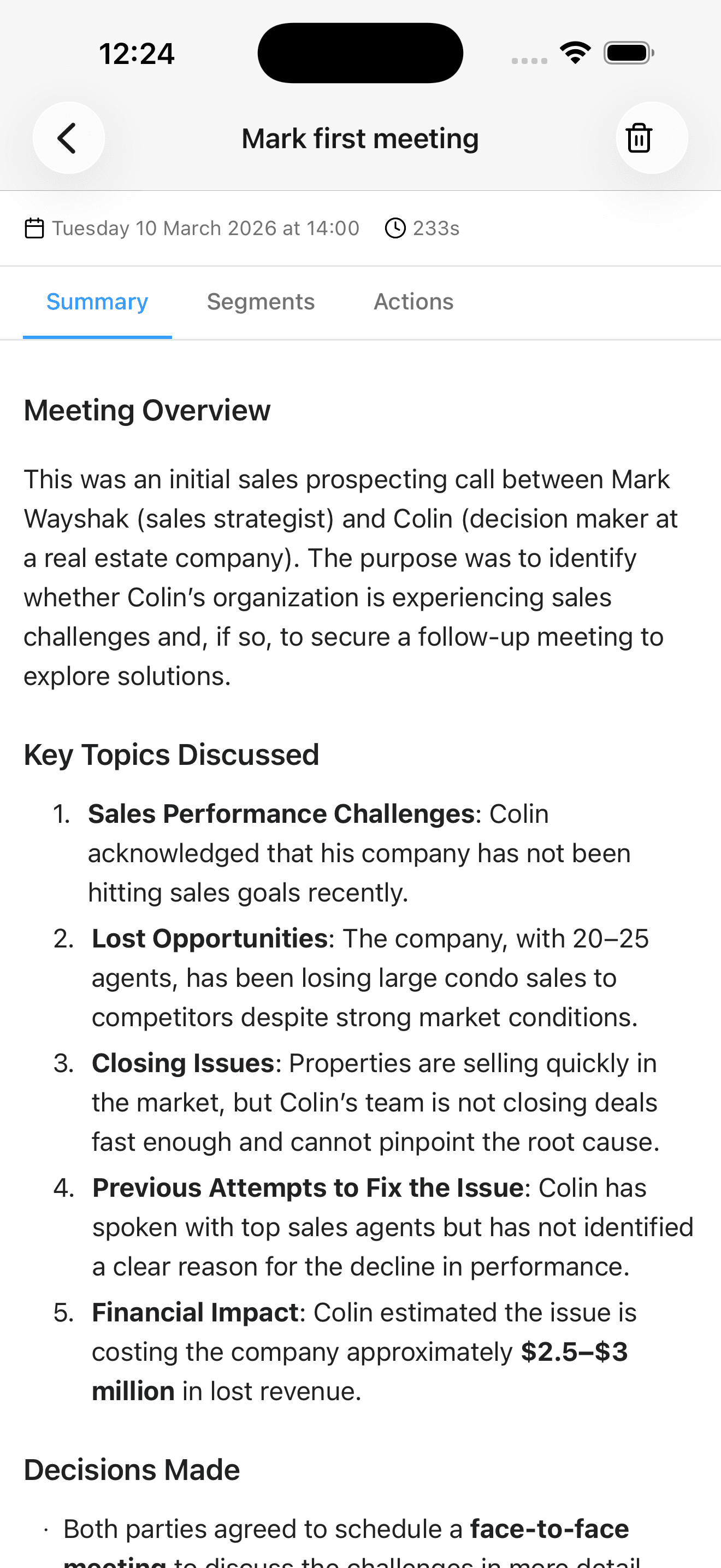 An image of Freelio's budget ui