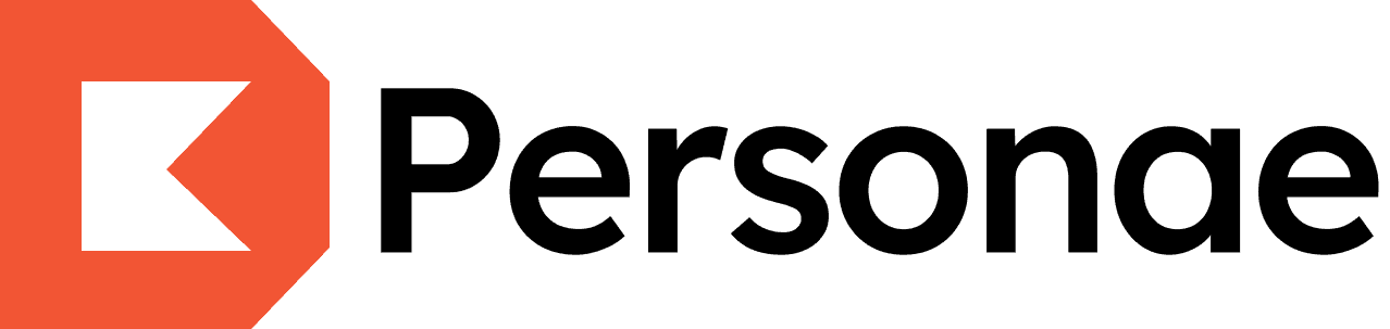 Company logo in white