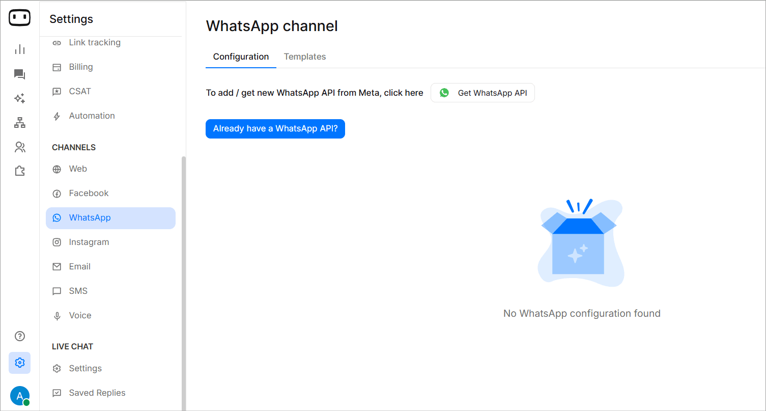 Connect your WhatsApp Business API