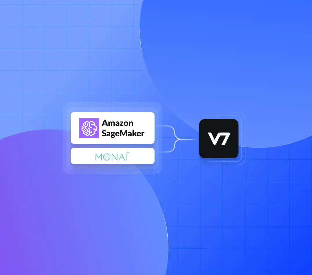 Amazon SageMaker and MONAI connected to V7