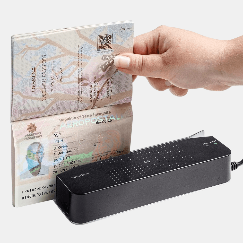 Štrbinové čítania pasu