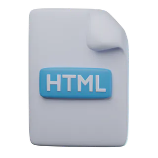 Free 3D HTML icon