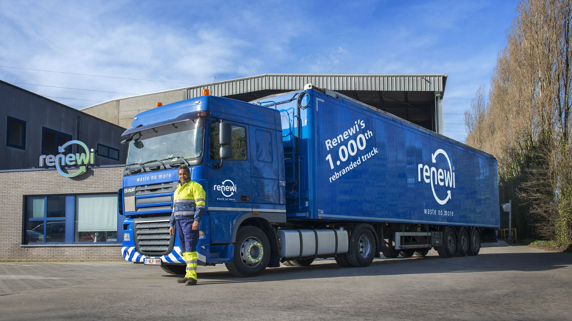 rebranded Renewi truck