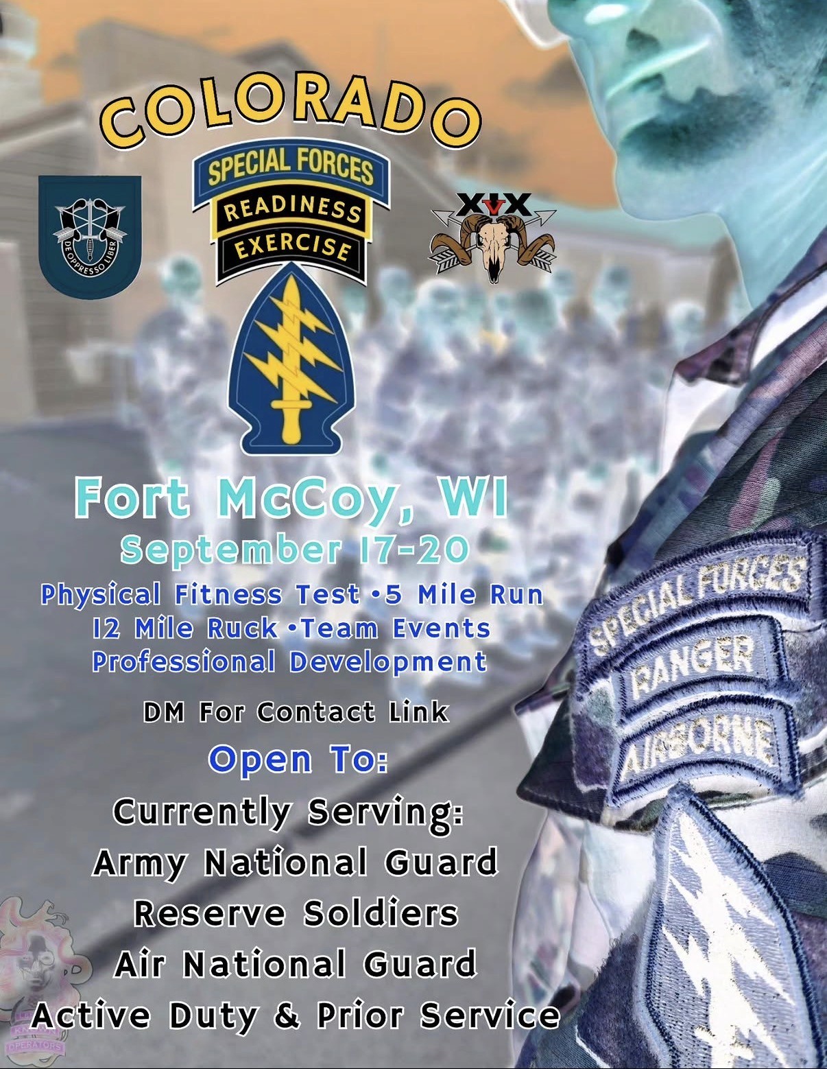 Colorado Special Forces Readiness Exercise — Fort McCoy, Wisconsin