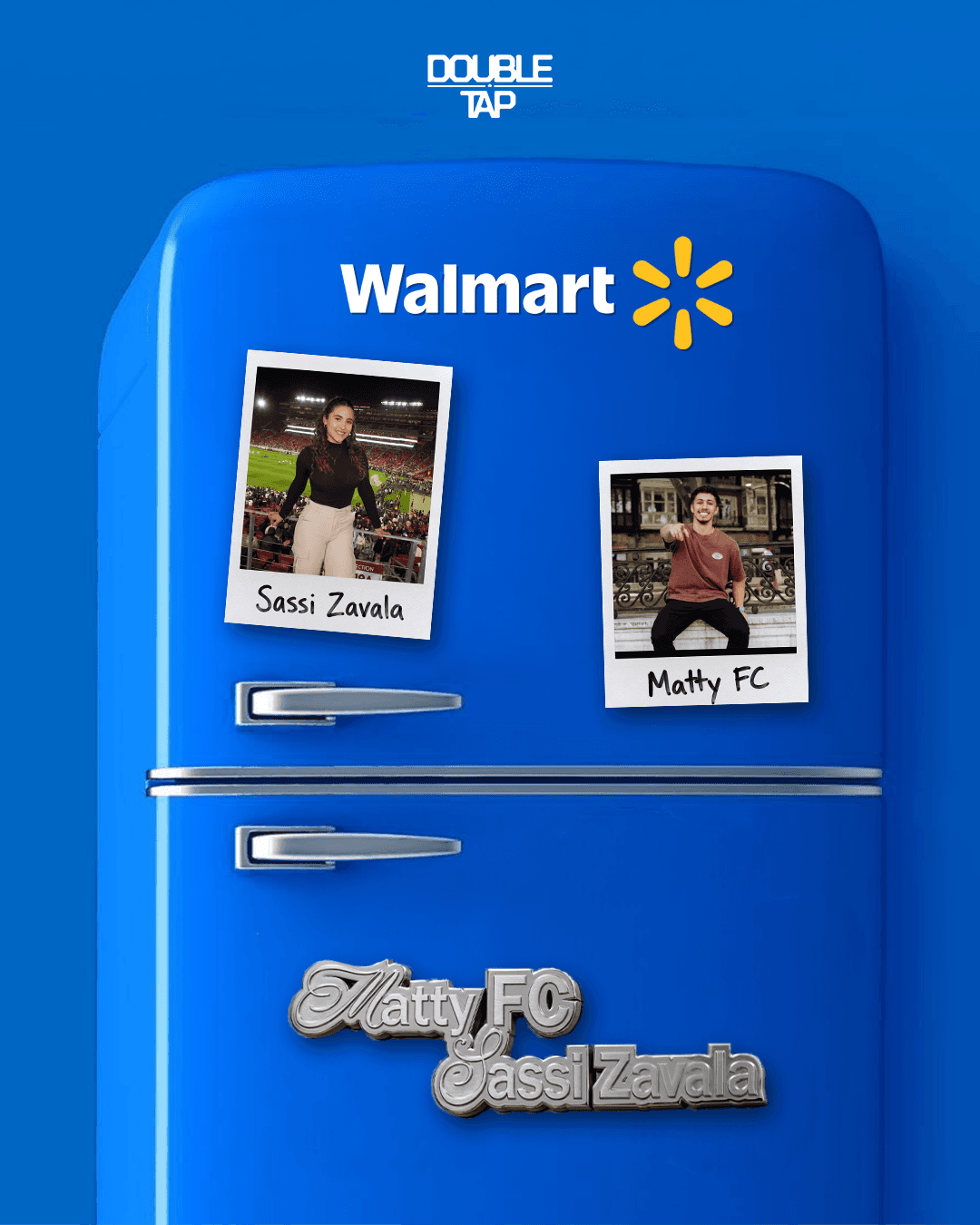 sassi zavala y mattyb fc con la agencia global de fútbol de creadores