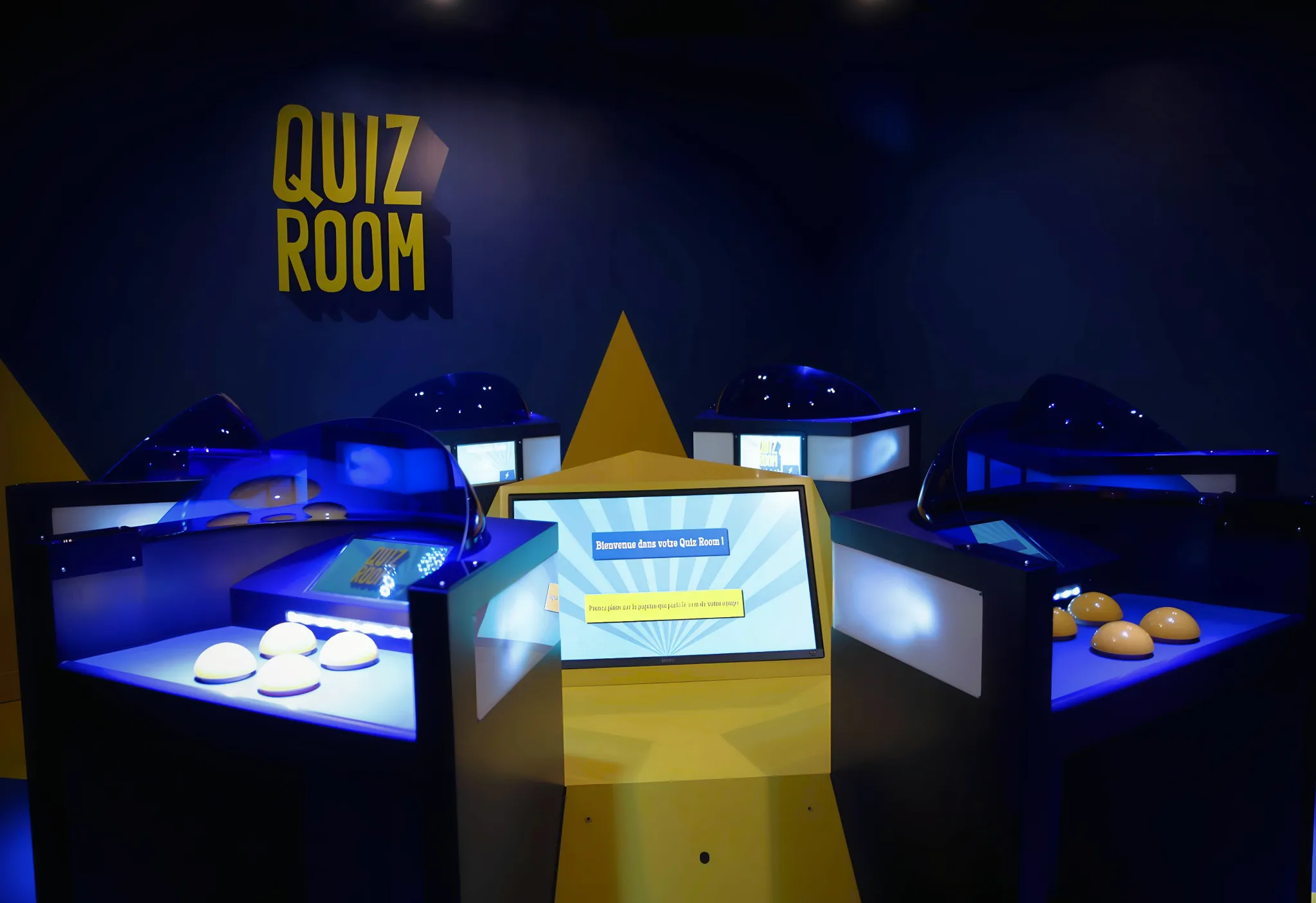 Salle de jeu quiz room
