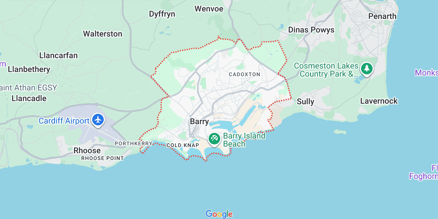 Map of Barry