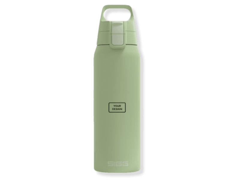 SIGG stainless steel bottle for remote employees