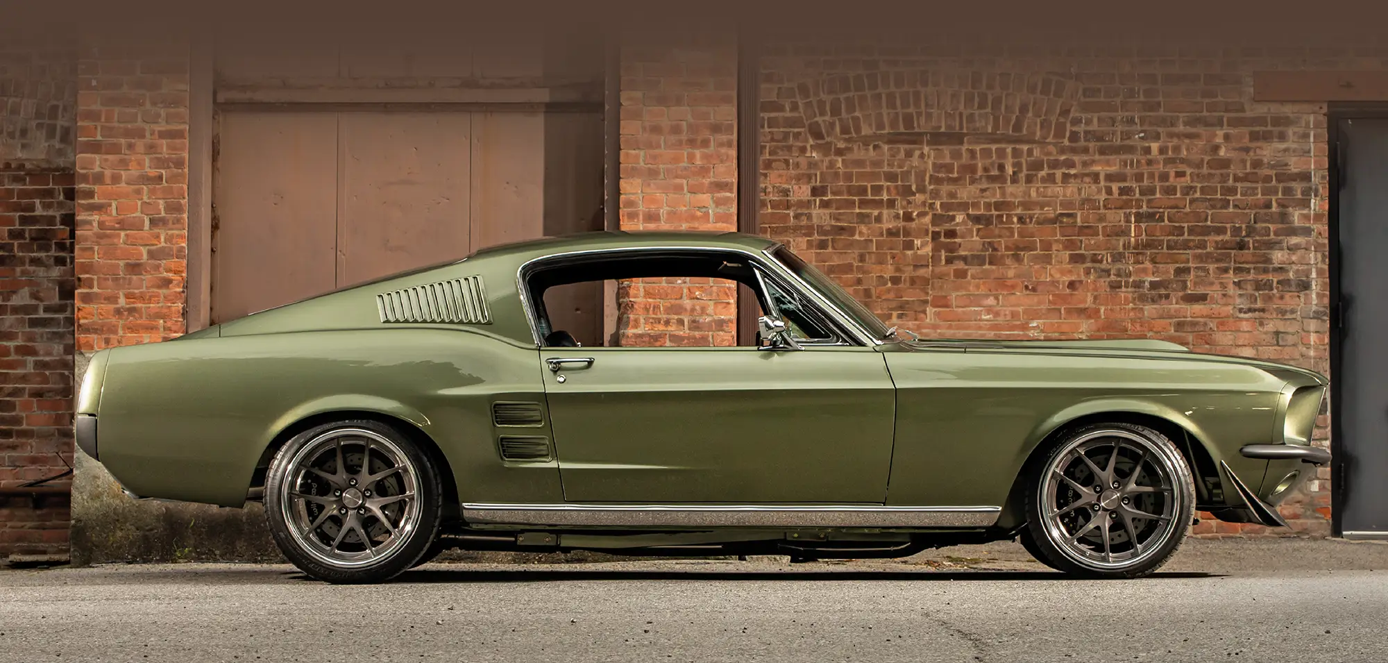 Ghosted Mustang Fastback tonal watermark