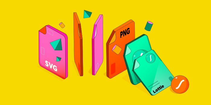 Difference between PNG, SVG and Lottie File Formats
