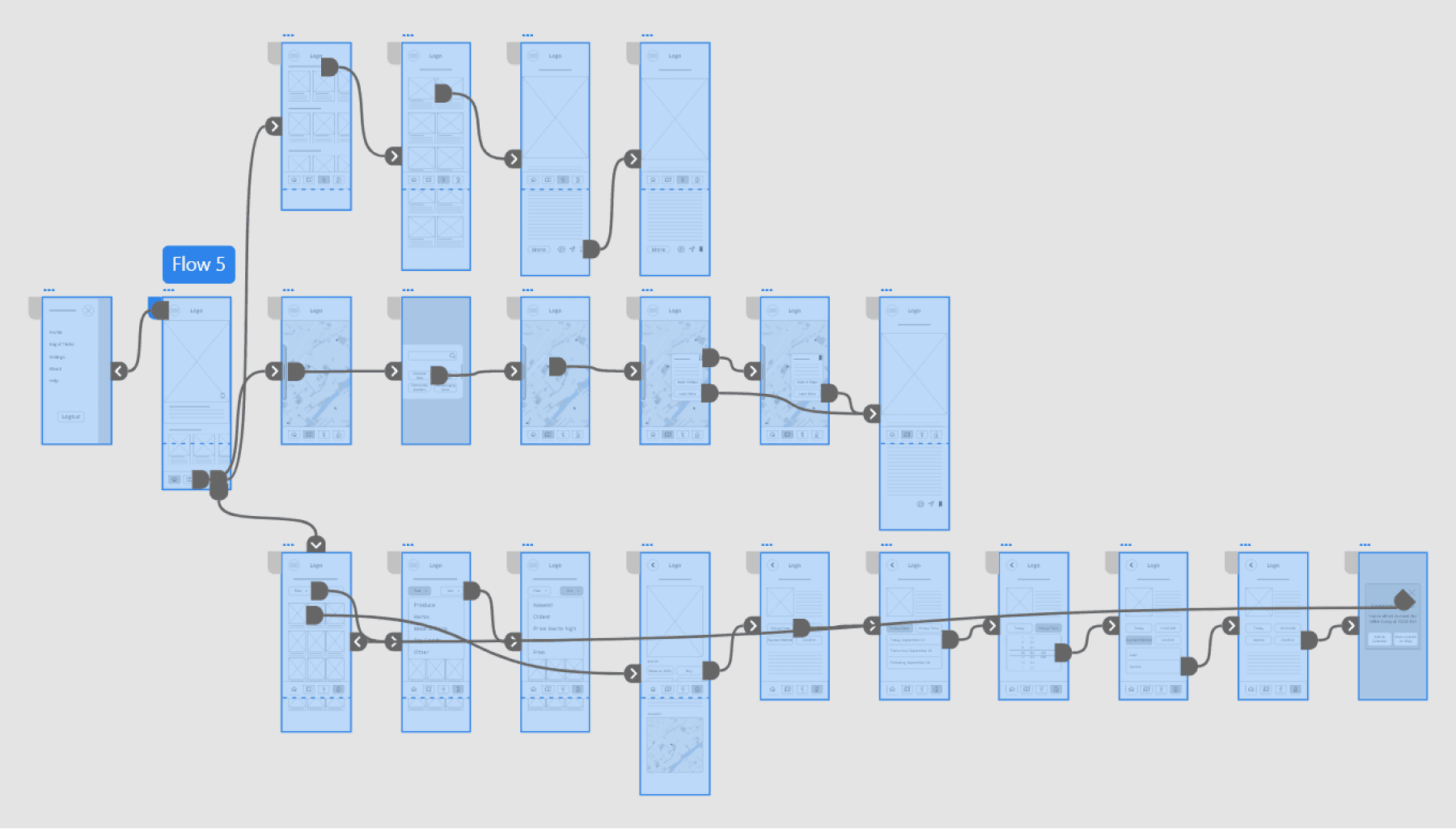 mobile app low-fidelity prototyping