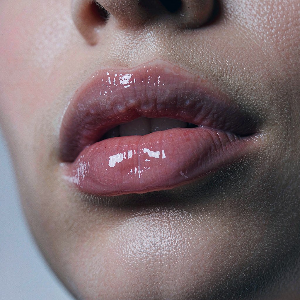 Hydrating Color-Changing Lip Oil — on skin