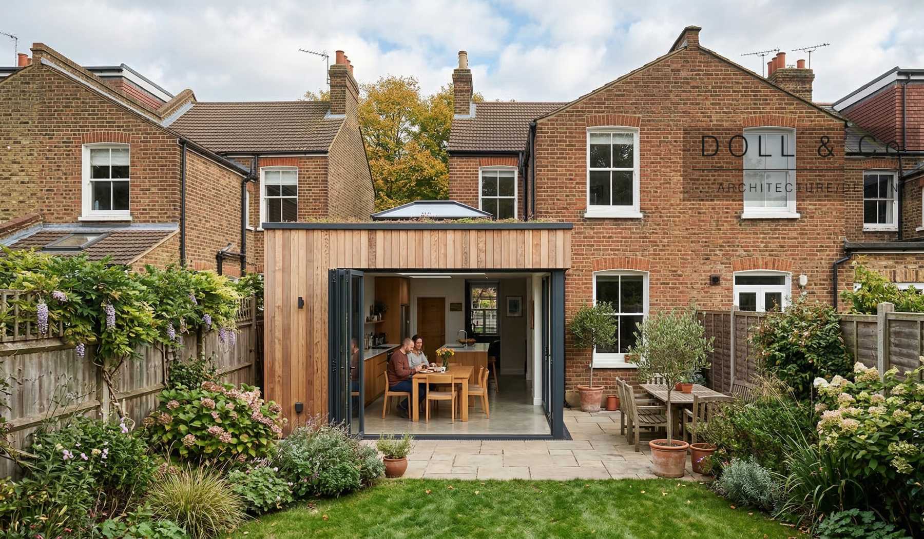 Timber Framed Extensions for a london home