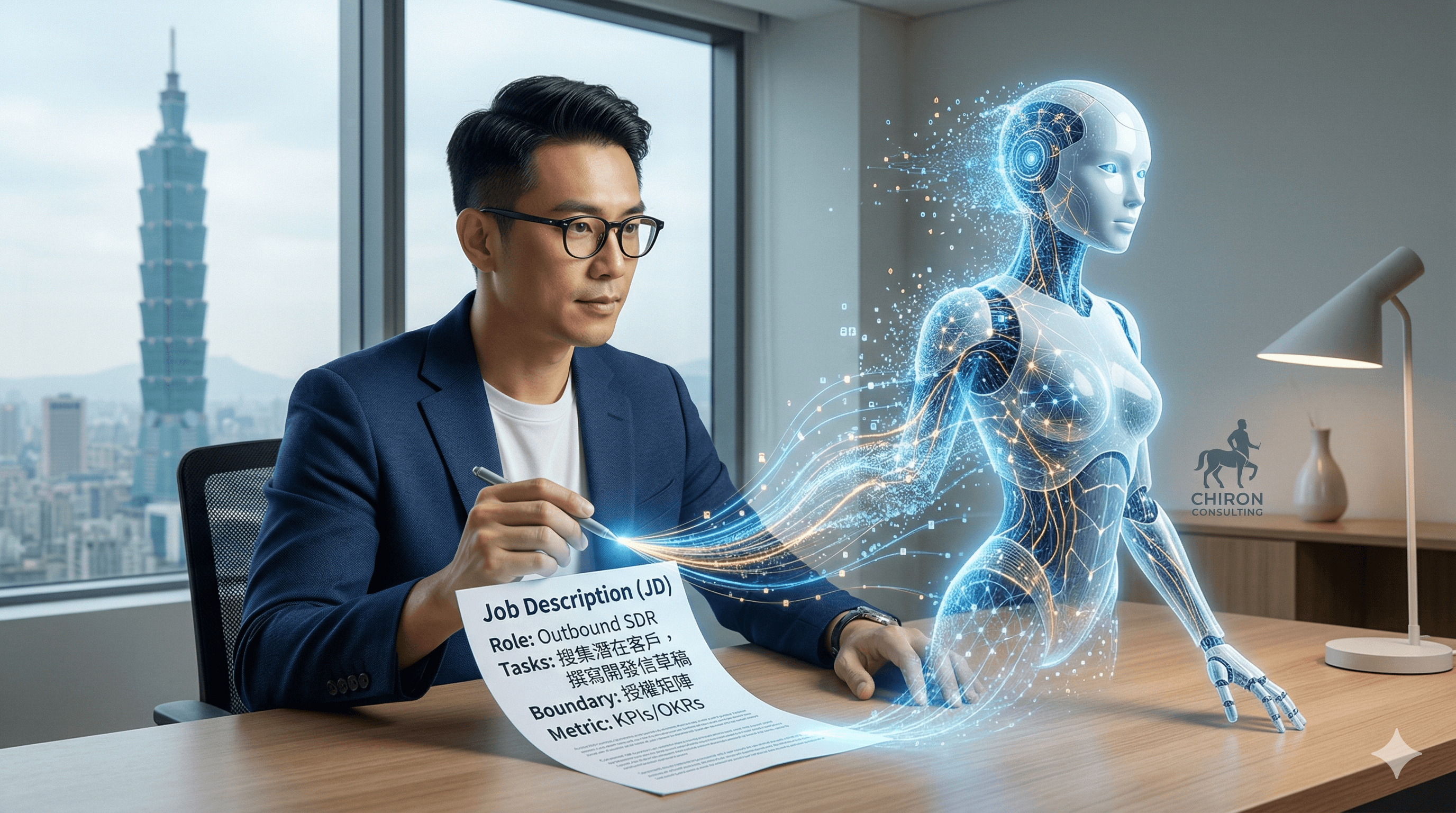 Close-up of lush, dark green leaves, some glossy and wet, against a muted background.