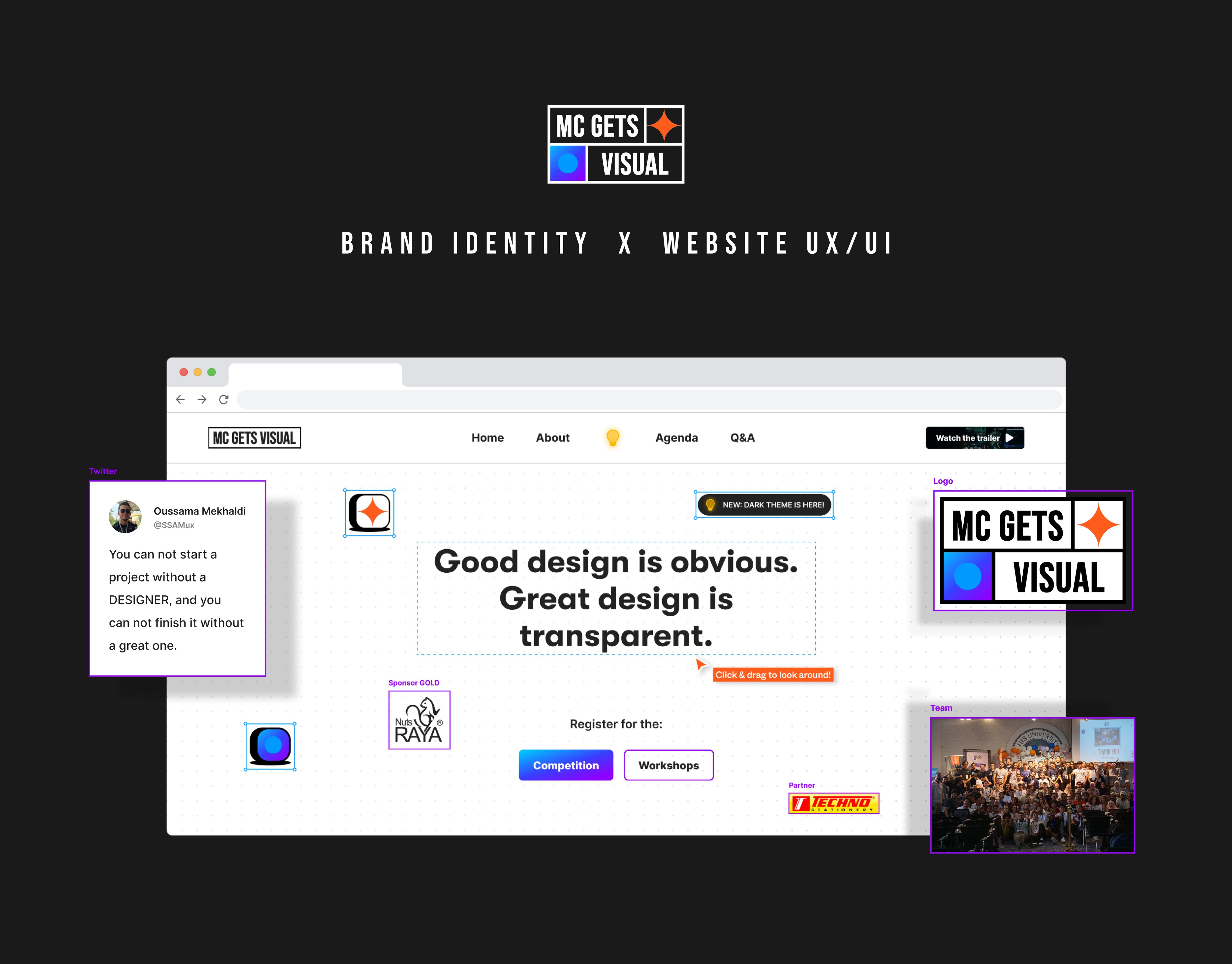 Premium UX Template for Framer