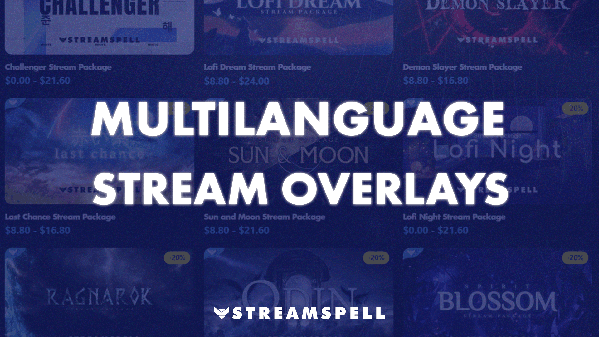 Best Multilanguage Stream Overlays for Twitch, YouTube & Kick (2025)