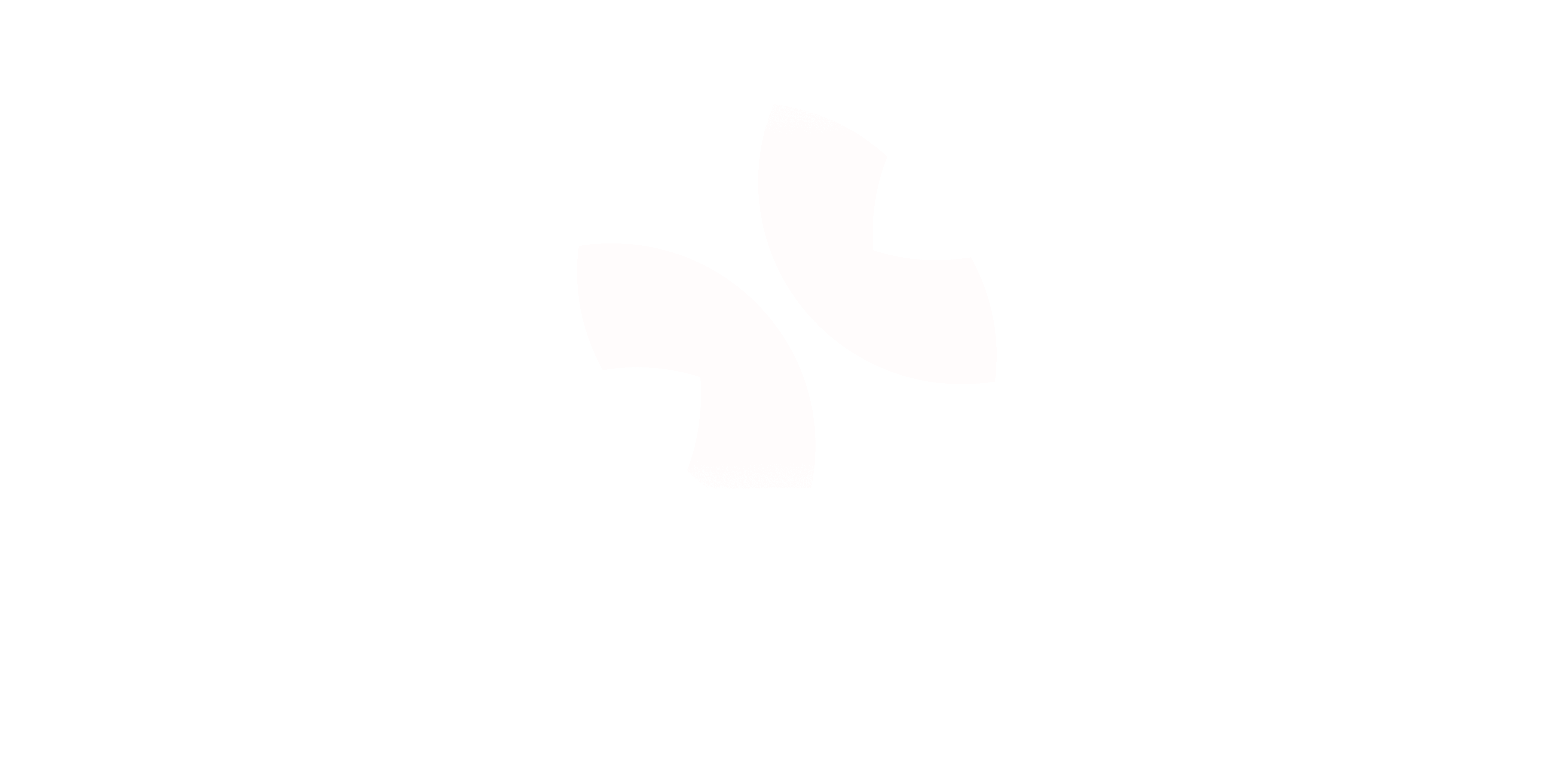 Abstract design featuring three curved shapes in light pink against a black background, creating a modern visual effect.