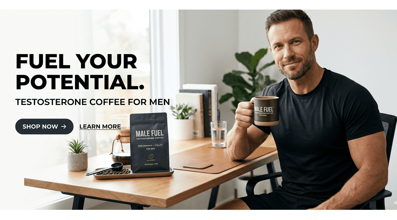 Testosterone Coffee Ecommerce Brand for sale