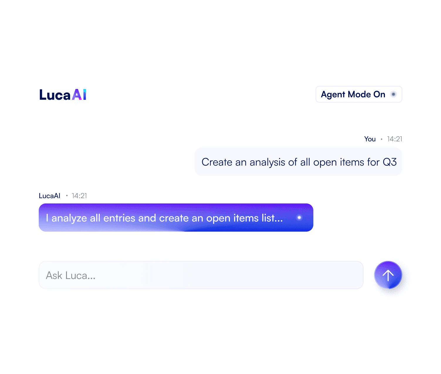 Supercount AI Luca AI Assistant
