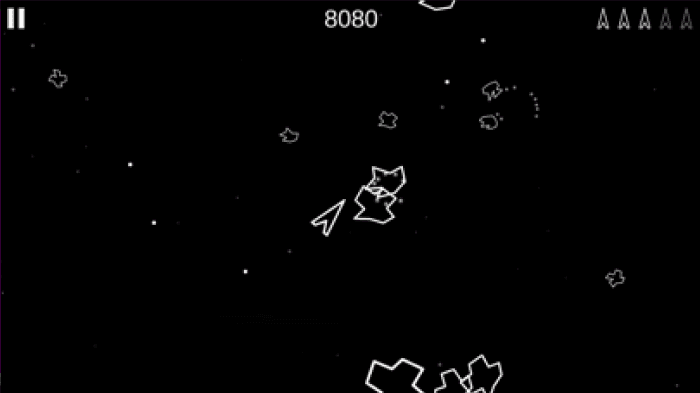 Asteroids Retro Screenshot 01