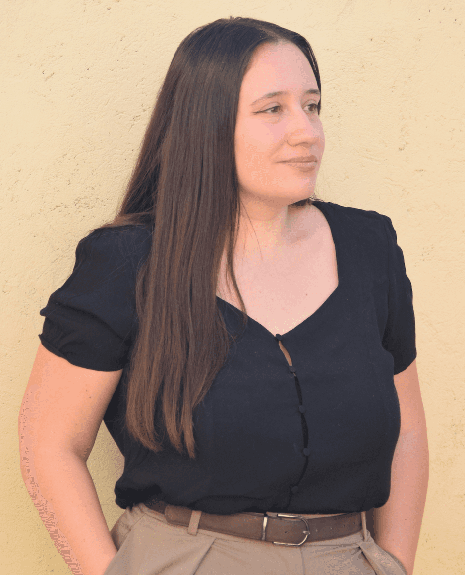 Portrait of portfolio creator – front view