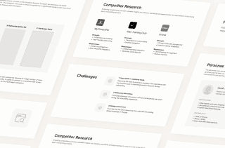 Case study Figma templates